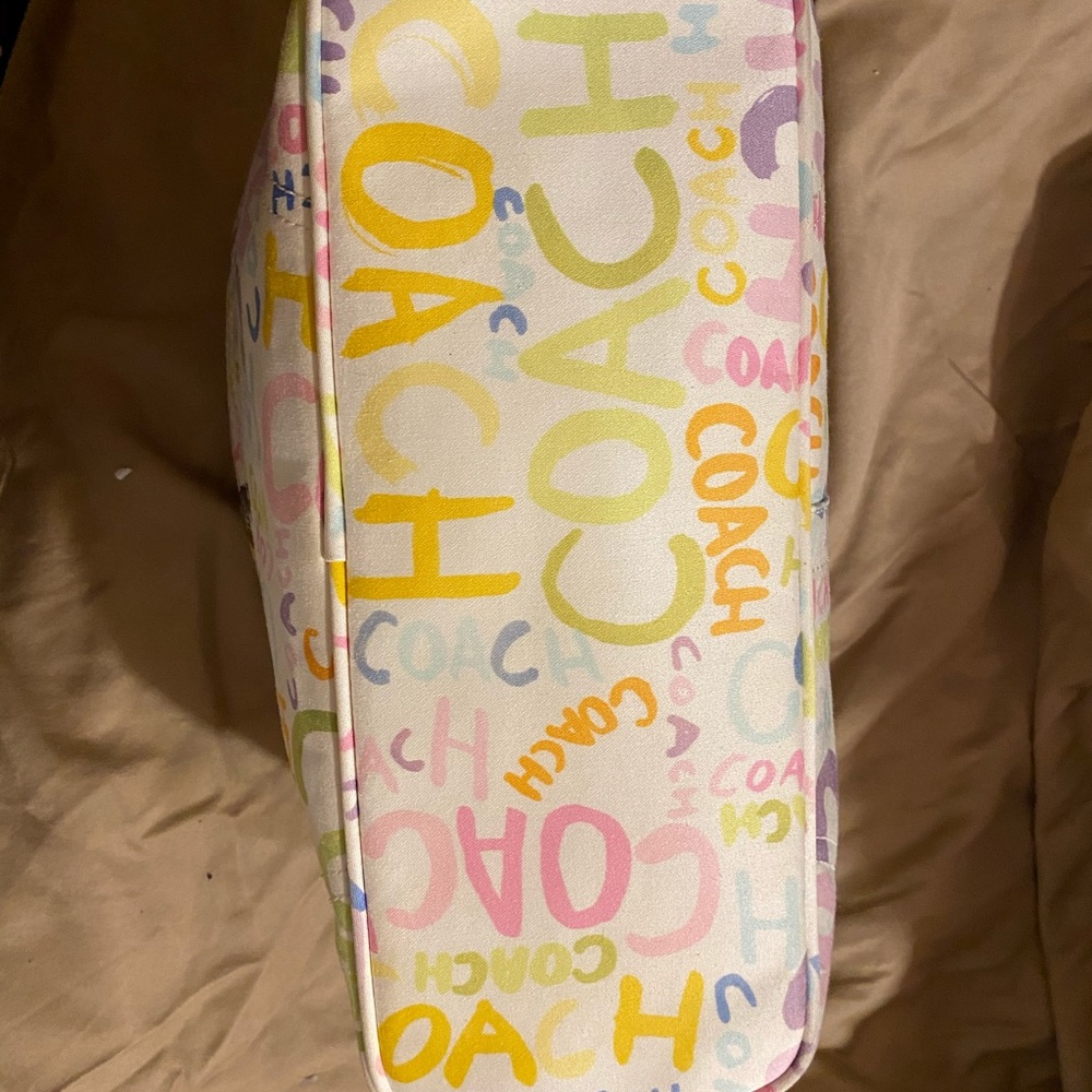 Vintage Coach bag with matching accessory - Picture 6 of 7